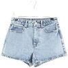 Short Alexander Wang Mini short en coton bleu
