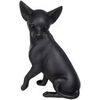 Statuettes et figurines Ixia Chihuahua en r&eacute;sine noire 24 cm Noir Unique. . Maison & D&eacute;co > Statuettes et figurines.