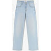 Jeans Le Temps des Cerises TEMPS DES CERISES - Jean taille haute - bleu clair