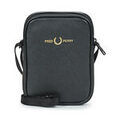Saccoches / Etuis sur Grenoble : Sacoche Fred Perry SCOTCHGRAIN LEATHER SIDE BAG