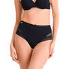 Culottes gainantes Lisca Br&eacute;silien &eacute;chancr&eacute; taille haute FUSION Cheek Noir