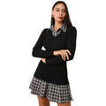 Robes sur Grenoble : Robe courte La Modeuse Robes pour femme - Noir -