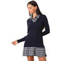 Robes sur Grenoble : Robe courte La Modeuse Robes pour femme - Bleu Marine -