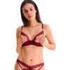 Triangles / Sans armatures Lisca Soutien-gorge seins nus ADVENTURE Rouge