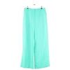 Pantalon S&eacute;zane Pantalon droit en coton vert Vert
