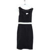 Robe courte Club Monaco Robe en coton noire