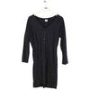 Robe courte Des Petits Hauts Robe en coton noire