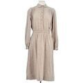 Robe Leon & Harper Robe en coton beige Grenoble