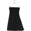 Robe courte Acne Studios Robe en soie noire