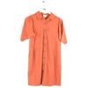 Robe courte Petite Mendigote Robe en coton marron