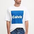 T-shirt Calvin Klein Jeans Calvin Box Gra Grenoble