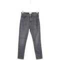 Jeans mom S&eacute;zane Jean slim en coton gris Gris Grenoble