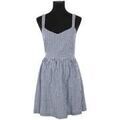 Robe courte S&eacute;zane Robe en coton bleue Bleu