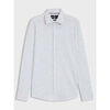 Chemise BOSS Chemise &agrave; motifs blanche Blanc
