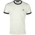 Tee-shirts sur Grenoble : T-shirt Fred Perry Taped Ringer