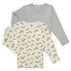 T-shirt enfant Petit Bateau TSML X2