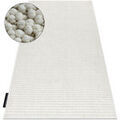 D&eacute;coration sur Grenoble : Tapis Rugsx Tapis CASABLANCA LOOP blanc, boucl&eacute;, doux 200x400 cm Blanc 200x400 cm. . Maison & D&eacute;co > Tapis.