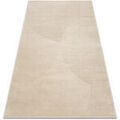D&eacute;coration sur Grenoble : Tapis Rugsx Tapis BALANCE 0194 taupe - G&eacute;om&eacute;trique, structur 140x190 cm Beige 140x190 cm. . Maison & D&eacute;co > Tapis.