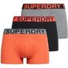 Cale&ccedil;ons Superdry Homme Cale&ccedil;on Paquet de 3 TRUNK TRIPLE PACK Multicolore