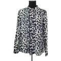 Chemises sur Grenoble : Chemise S&eacute;zane Chemise en soie grise Gris