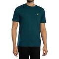 Tee-shirts sur Grenoble : T-shirt Lyle & Scott T-shirt uni &agrave; logo Bleu