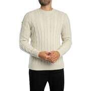Pull Superdry C&acirc;ble de raccordement Jacob Blanc