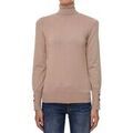 Pull Guess - Pull col roul&eacute; - camel