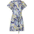 Robe Lisca Robe estivale ceintur&eacute;e manches courtes Palma Violet