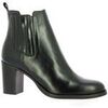 Bottines Maroli Boots cuir glac&eacute; Noir