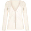 Veste Lisca Veste cardigan d'int&eacute;rieur manches longues FREELY Cheek Blanc