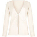Vestes sur Grenoble : Veste Lisca Veste cardigan d'int&eacute;rieur manches longues FREELY Cheek Blanc