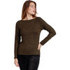 T-shirt Admas Top manches longues col bateau Barca