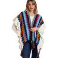 Vestes sur Grenoble : Veste Admas Poncho ouvert Volantes