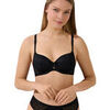 Corbeilles & balconnets Lisca Soutien-gorge pr&eacute;form&eacute; grandes tailles Opal Noir