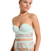 Corbeilles & balconnets Lisca Soutien-gorge bustier balconnet pr&eacute;form&eacute; Daydream Vert