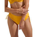 Maillots de bain sur Grenoble : Maillots de bain Lisca Bas maillot slip de bain taille haute c&ocirc;t&eacute;s r&eacute;glables Palma Jaune