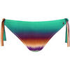 Maillots de bain Lisca Bas maillot slip de bain &agrave; nouettes OSAKA Vert