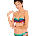 Maillots de bain sur Grenoble : Maillots de bain Lisca Haut maillot de bain pr&eacute;form&eacute; OSAKA Vert