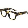 Lunettes de soleil Bottega Veneta BV1361O Cadres Optiques, Havana/Transparent, 50 mm