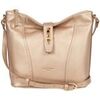 Sac Bandouliere Hexagona Sac porte travers Ref 64980 Dore 27*23*10 cm Dor&eacute;