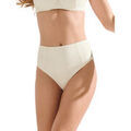 Maillots de bain sur Grenoble : Maillots de bain Lisca Bas maillot slip de bain &eacute;chancr&eacute; taille haute MALAGA Blanc