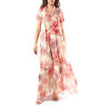 Robe Croch&egrave; CR08453 Rouge