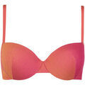 Maillots de bain Lisca Haut maillot de bain pr&eacute;form&eacute; NAIROBI Orange Grenoble