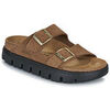 Mules Papillio Arizona Chunky Suede Marron