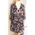 Robe courte Promod robe &agrave; motifs fluide - promod - taille 36 Multicolore
