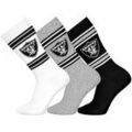 Chaussettes sur Grenoble : Chaussettes Nfl unisexe Chaussettes Paquet de 3 3Pack Crew Socks