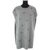 Pull Saint Laurent Poncho en laine gris