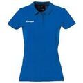 Polo Kempa Polo Femme Basics confortable et l&eacute;ger Bleu
