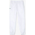 Pantalon Lacoste PANTALON DE SURV&Ecirc;TEMENT UNI SPORT EN TISSU LEGER BLA Blanc Grenoble