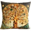 Linge de maison sur Grenoble : Housses de coussins Signes Grimalt Coussin Dor&eacute; 45x45 cm. . Maison & D&eacute;co > Housses de coussins.